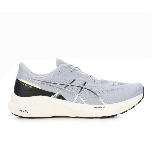 ASICS GT 1000 13 Running Shoes Men 10 Grey FlyteFoam PureGEL Stability Sneakers main image 6